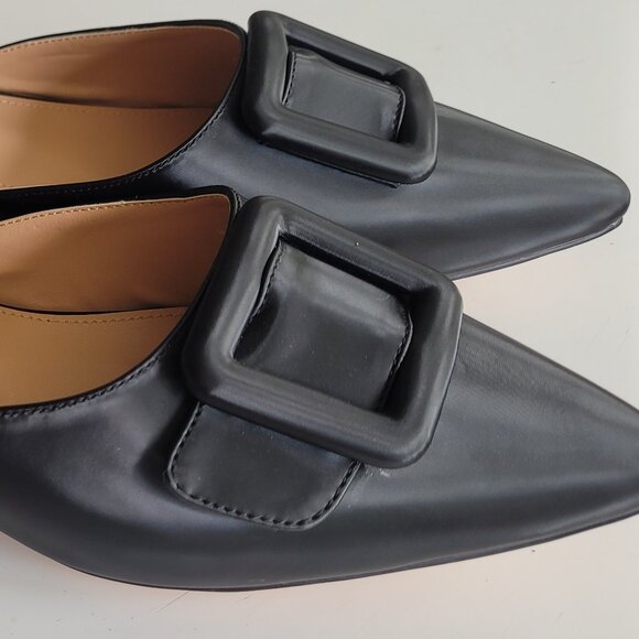 Black Mules size 11 -brand new -never worn - Picture 2 of 9
